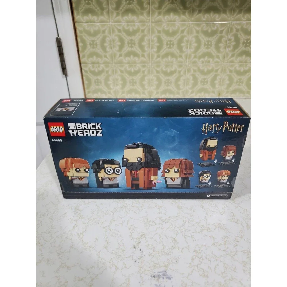 LEGO 40495 BrickHeadz Harry Potter Hermione Ron Hagrid Retired New Sealed